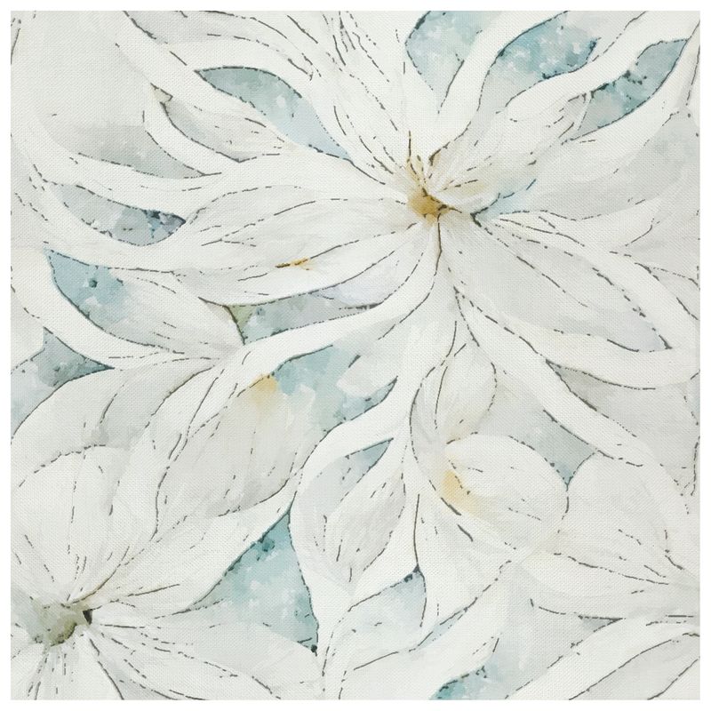 Florabella Ice wallcovering, top-down product view