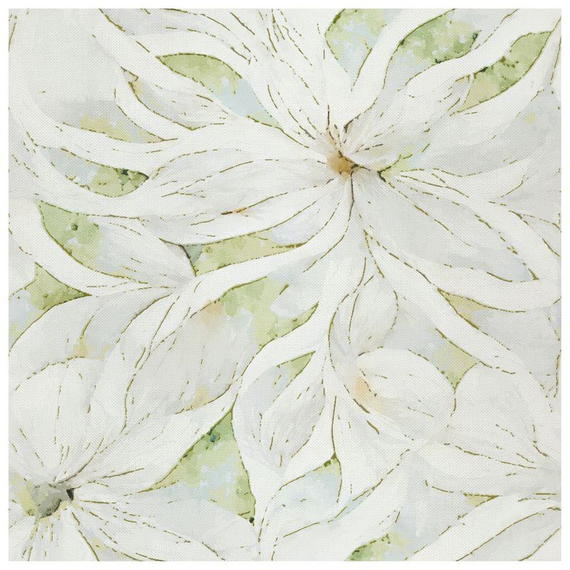 Florabella Peridot wallcovering, top-down product view