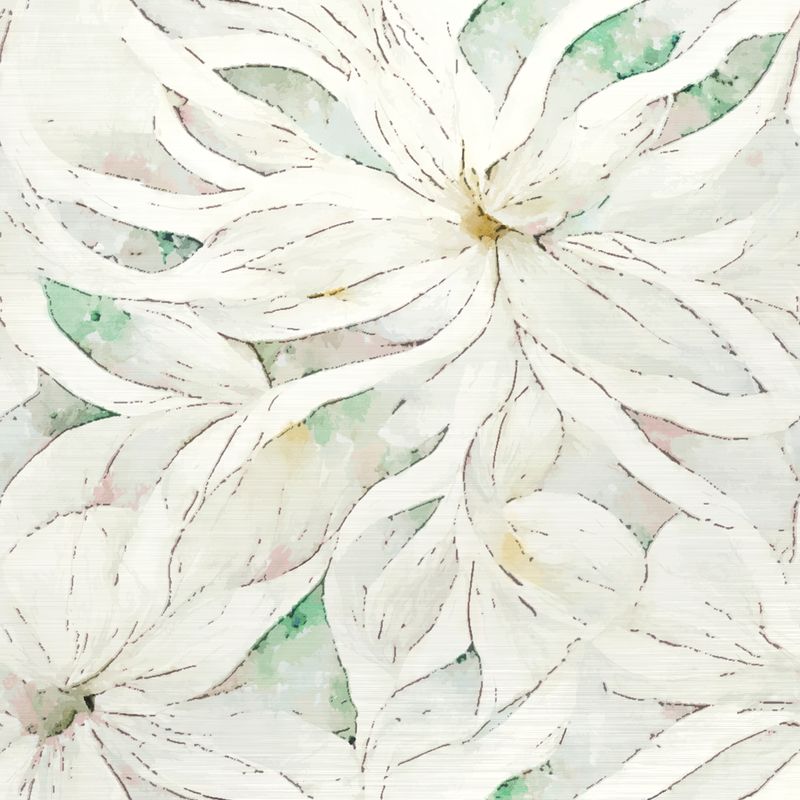 Florabella Opaline wallcovering, top-down product view