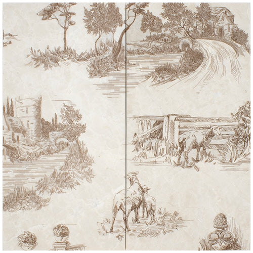 Stone Impressions French Countryside tile pattern swatch — available at Surface Group
