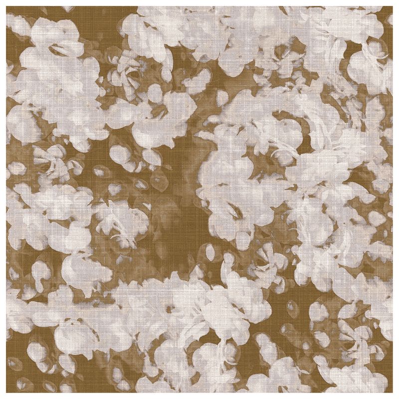 French Floral wallcovering, top-down product view