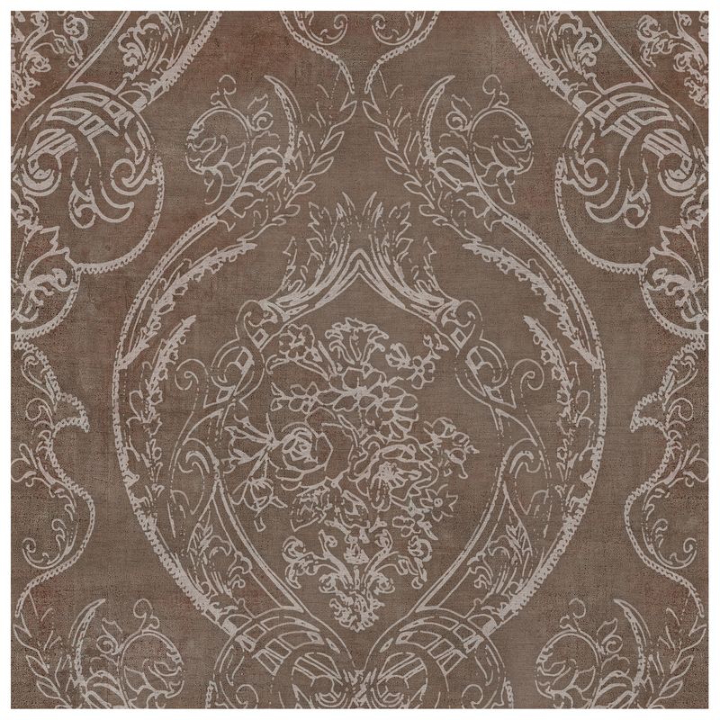 Grace Mocha wallcovering, top-down product view