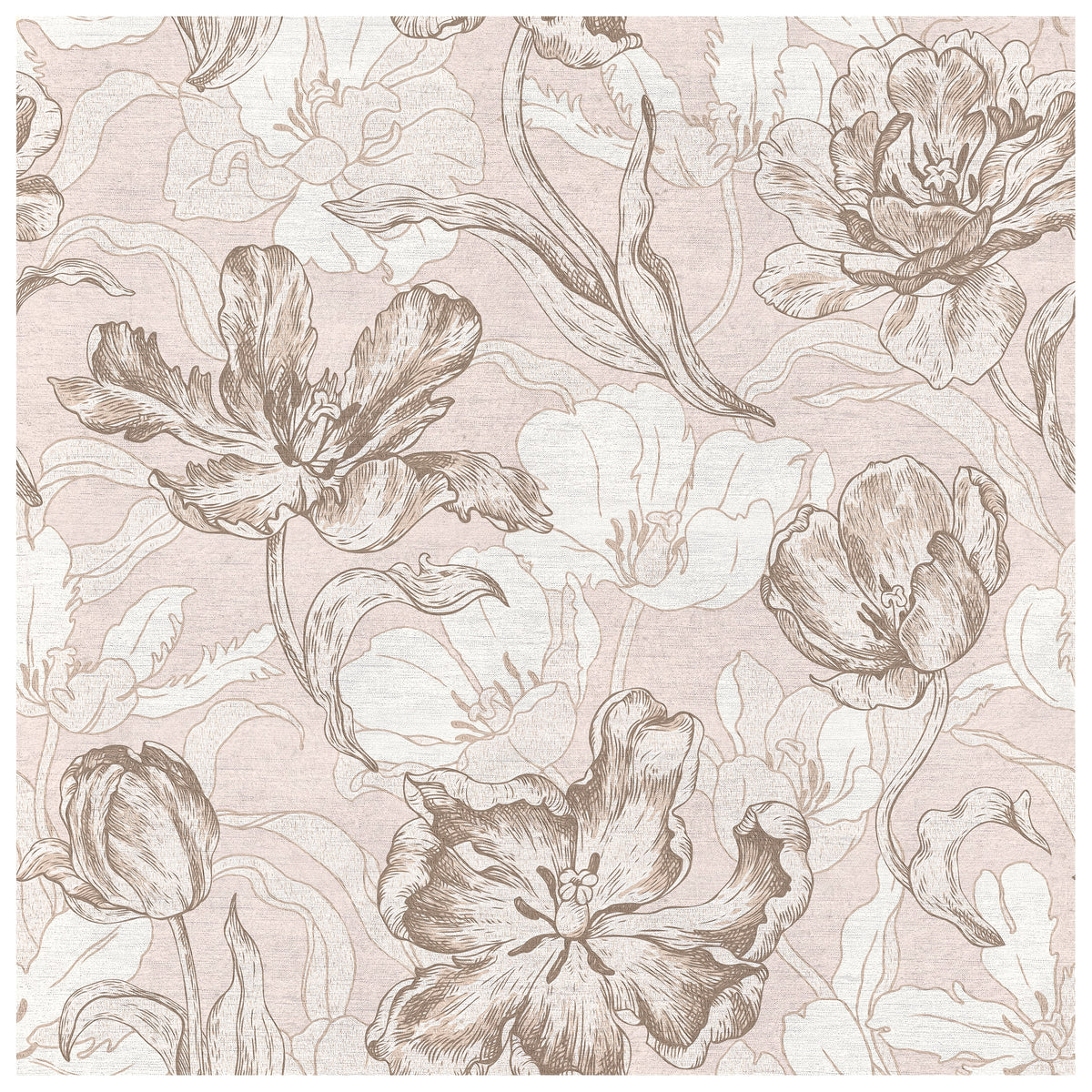 Grandiflora Blushwood wallcovering, top-down product view