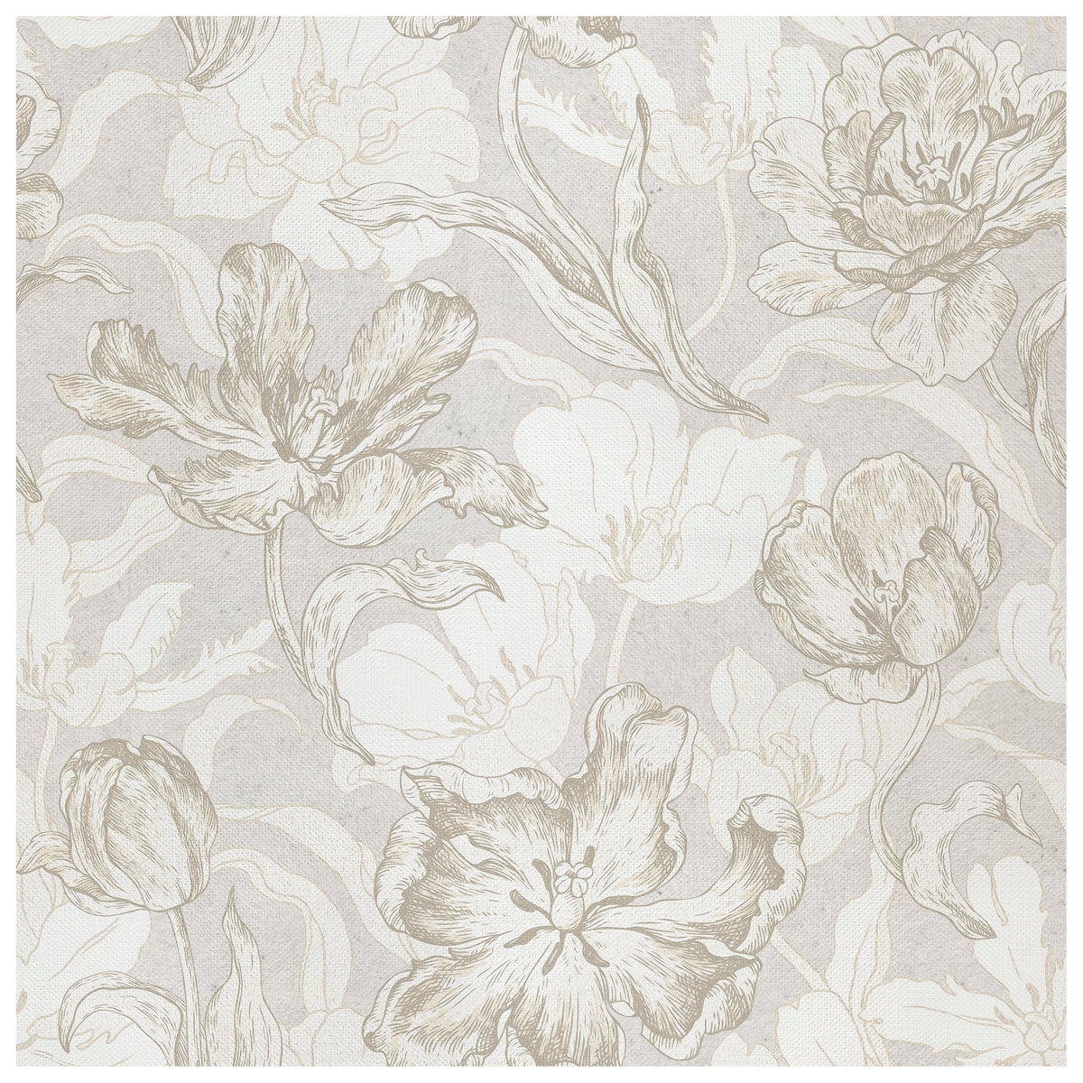 Grandiflora Porcelain wallcovering, top-down product view