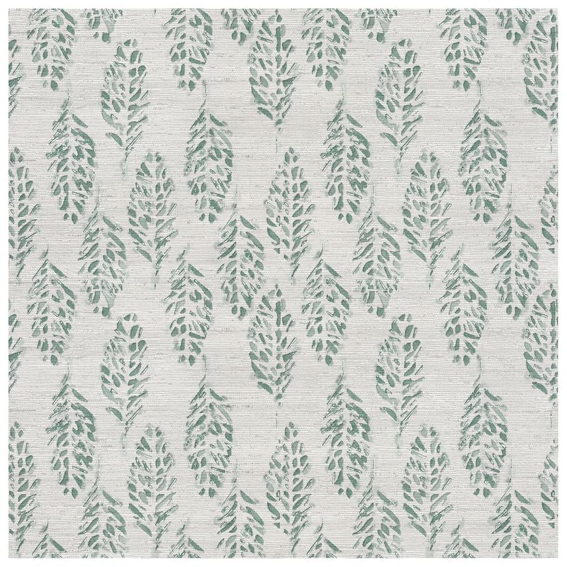 Heather Eucalyptus wallcovering, top-down product view