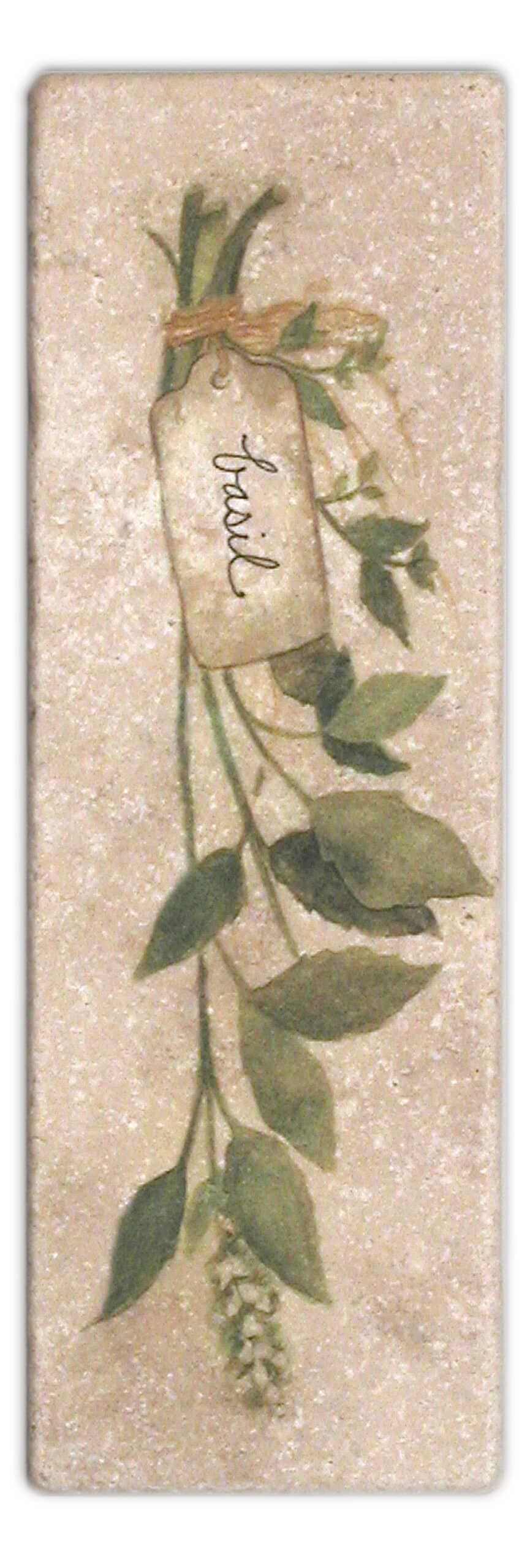 Stone Impressions Herbs tile — available at Surface Group