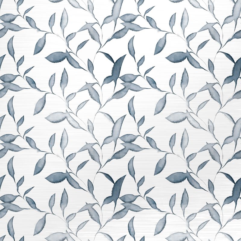 Liana Muted Blue wallcovering, top-down product view