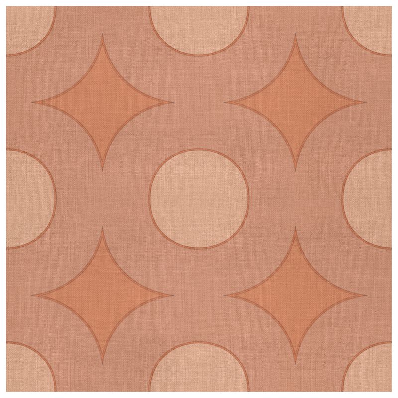 Lucent Coral wallcovering, top-down product view
