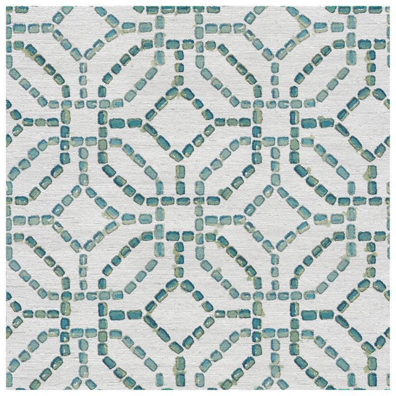 Lunamosa Seaglass wallcovering, top-down product view