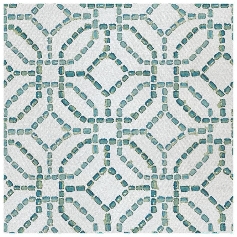 Lunamosa Seaglass wallcovering, top-down product view