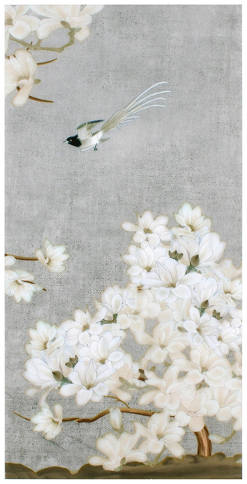 Magnolia Bluebird field tile, alternate product view, 12"×24"×3/8" size. Premium limestone for floors and walls.