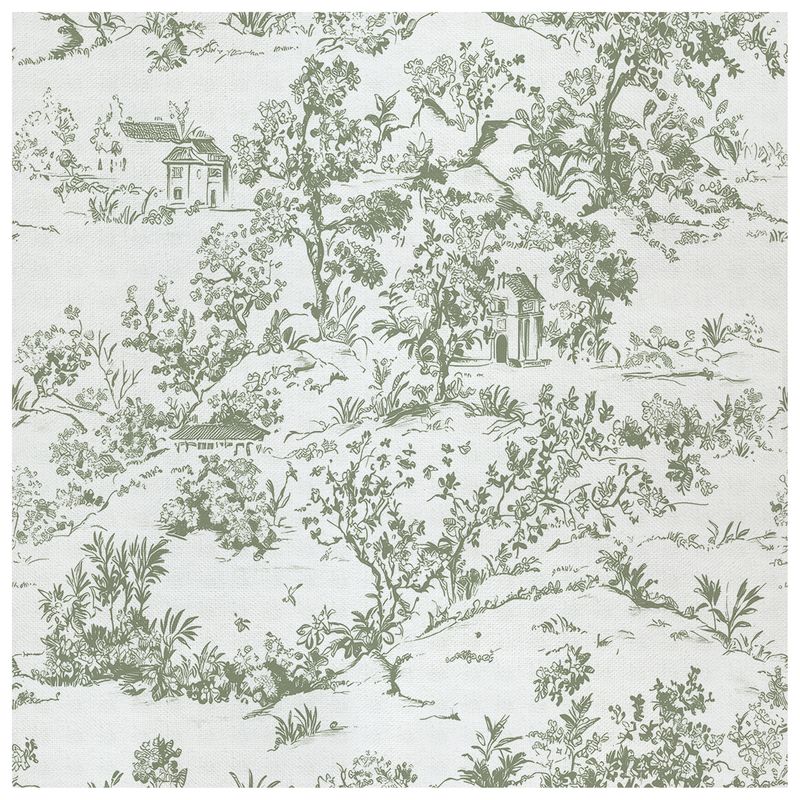 Meadow Lane Moss wallcovering, top-down product view