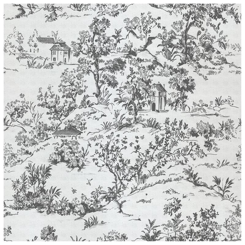 Meadow Lane Onyx wallcovering, top-down product view