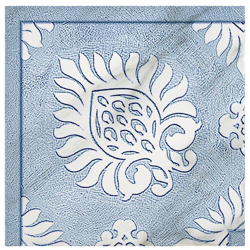 Stone Impressions Paige Powder Blue tile — available at Surface Group