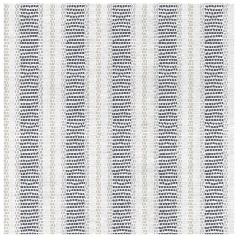 Pebble Stripes Khaki wallcovering, top-down product view