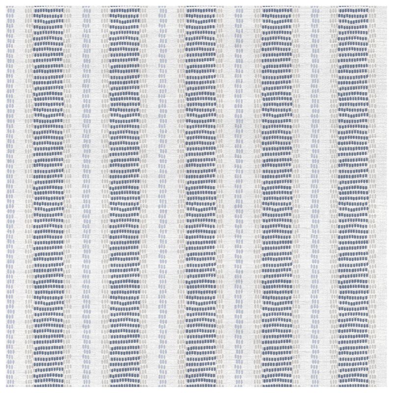 Pebble Stripes Cloudy Skies wallcovering, top-down product view