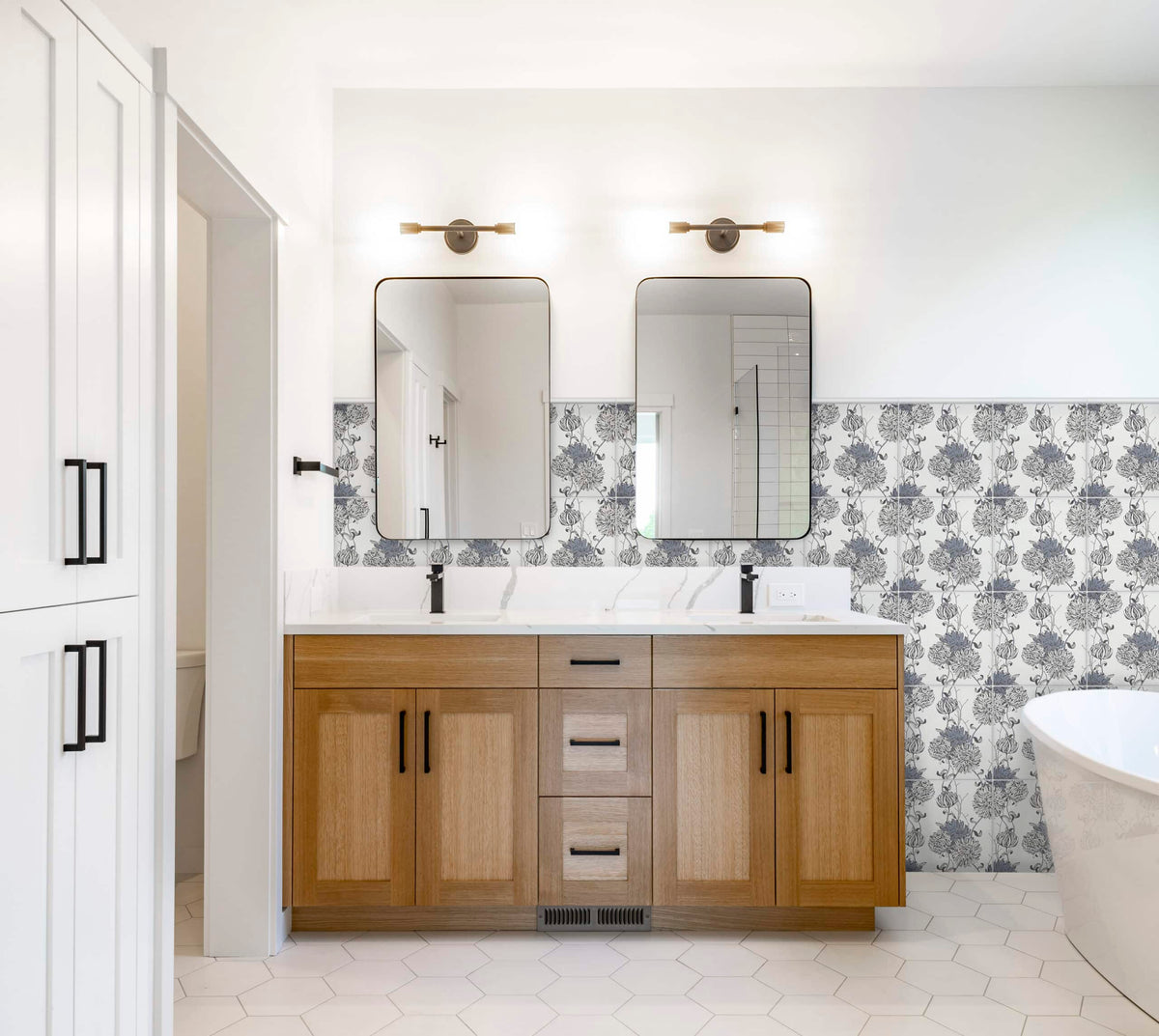 Stone Impressions Salinas tile in a room setting — available at Surface Group