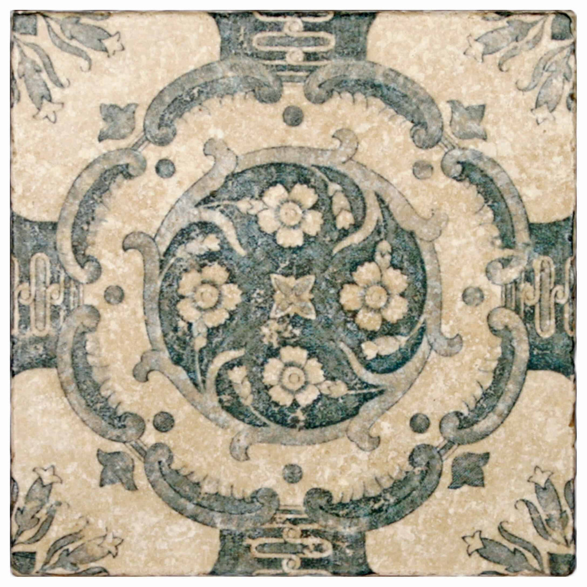 Stone Impressions Saybrook Deco Dots tile — available at Surface Group