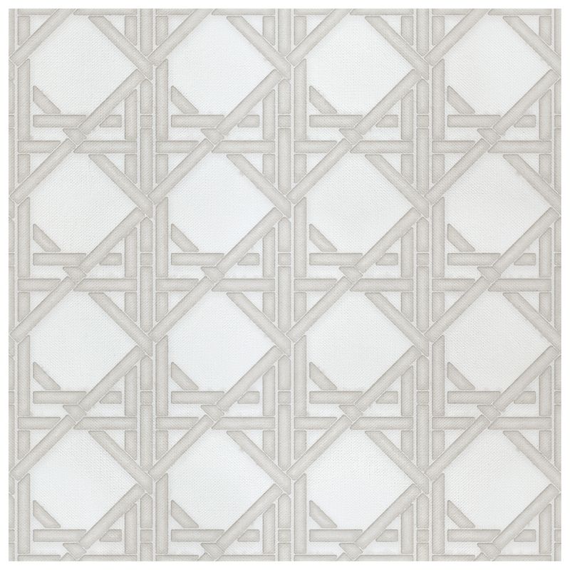 Soft Lattice Birch wallcovering, top-down product view