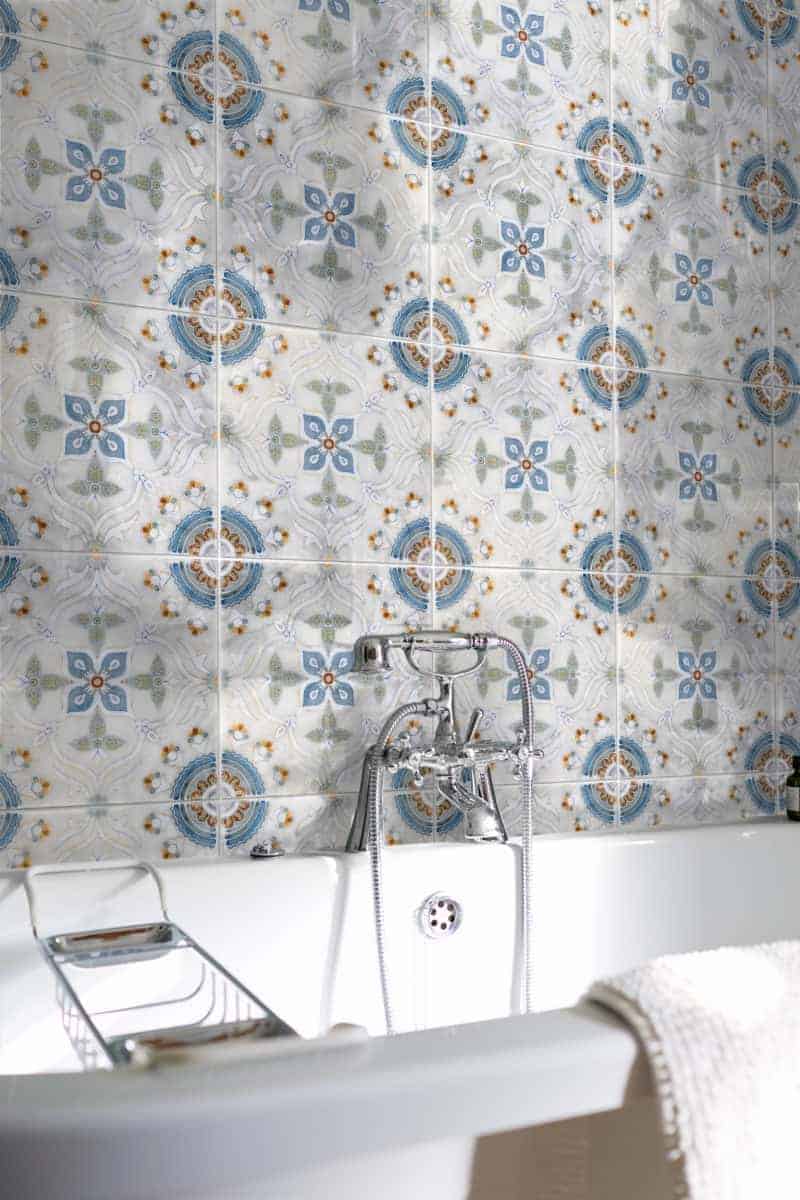 Stone Impressions Sweden honed tile in a room setting — available at Surface Group