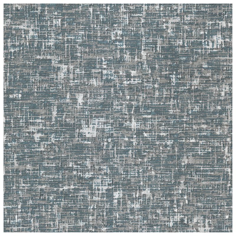 Tarnish Texture Blue graphite wallcovering, top-down product view