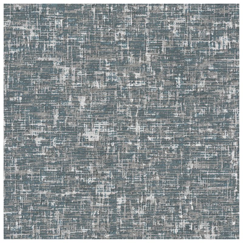 Tarnish Texture Blue graphite wallcovering, top-down product view