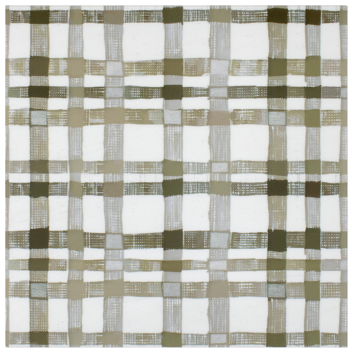 Tartan Bisque field tile, top-down product view, 6"×6"×3/8" size. Premium dolomite for floors and walls.