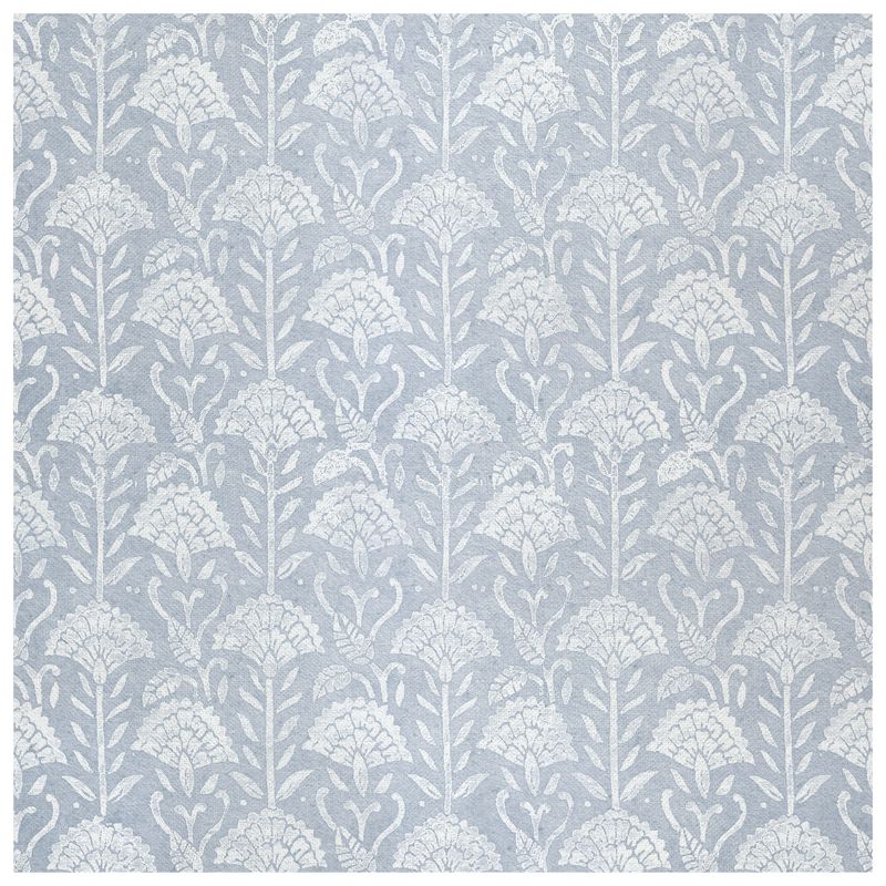 Tessara Periwinkle wallcovering, top-down product view