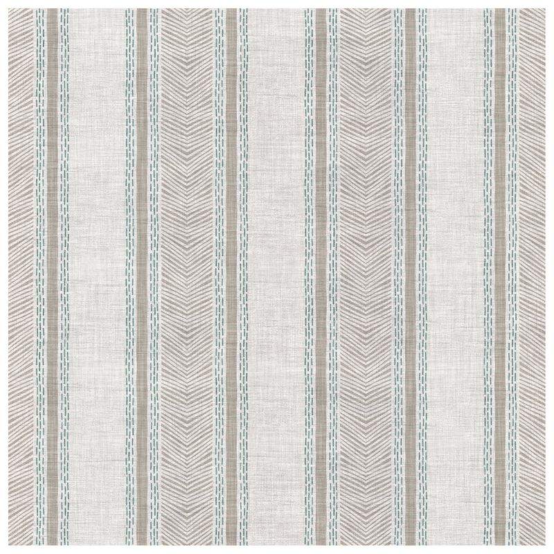 Wanderlust Arrows Fresh Green wallcovering, top-down product view