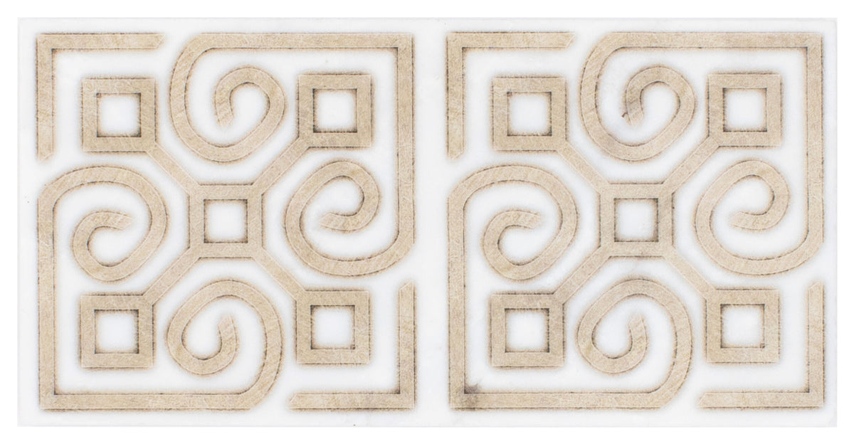 Stone Impressions Watermark Taupe tile — available at Surface Group