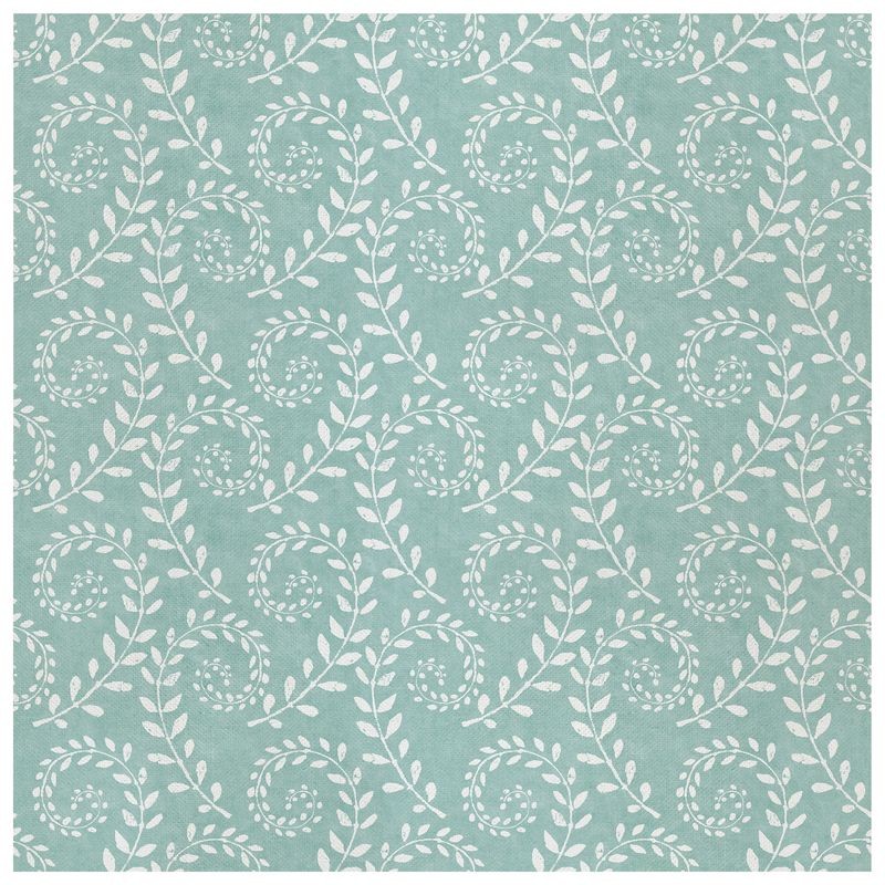 Willowmere Bluestone wallcovering, top-down product view