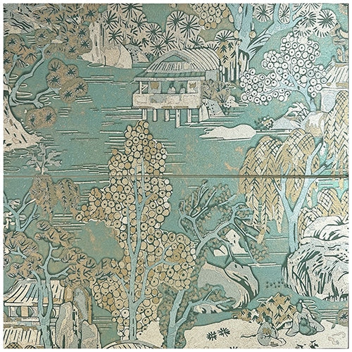 Yanagi Golden Pagoda field tile, product image, 12"×24"×3/8" size. Premium limestone for floors and walls.