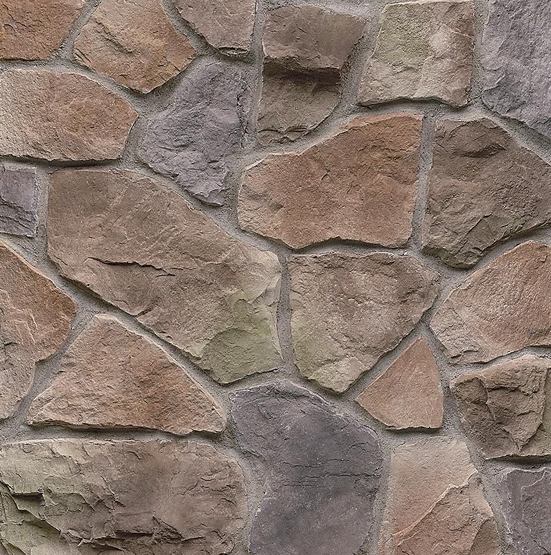 Fieldstone Colorado wall panels, primary product image. Premium stone veneer for exterior and interior walls.