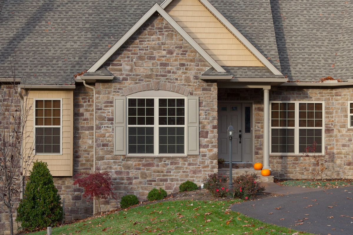 Heritage Bucktown wall panels, primary product image. Premium stone veneer for exterior and interior walls.