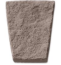 Keystone Grey accessories, primary product image, 10.0" x 8.0" x 5.5" size. Premium stone veneer for exterior and interior walls.