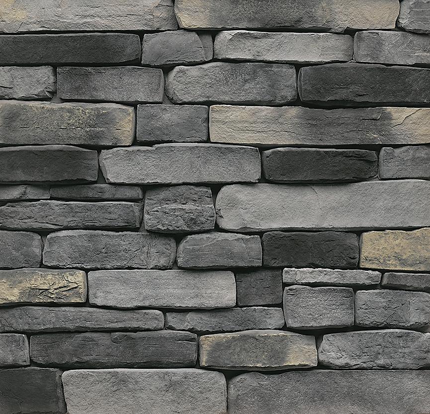 Ledgestone Kingsford Grey wall panels, primary product image. Premium stone veneer for exterior and interior walls.