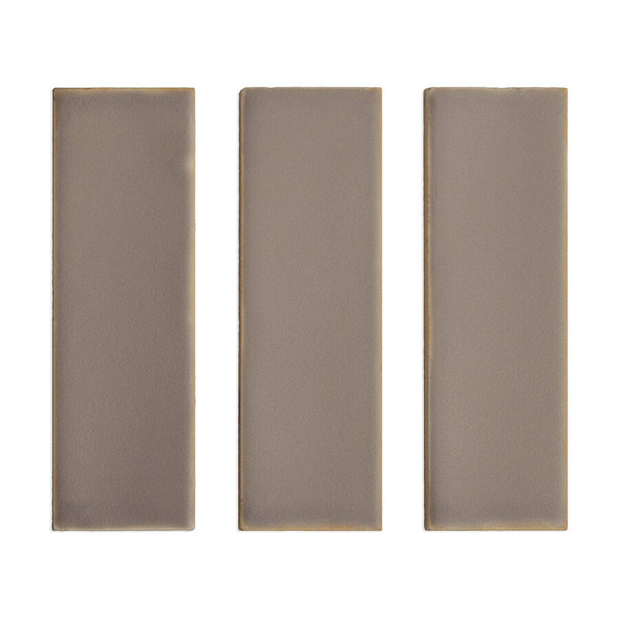 CHALK: Fossil Rectangle Field Tile (1.6"x5"x8-mm | matte)