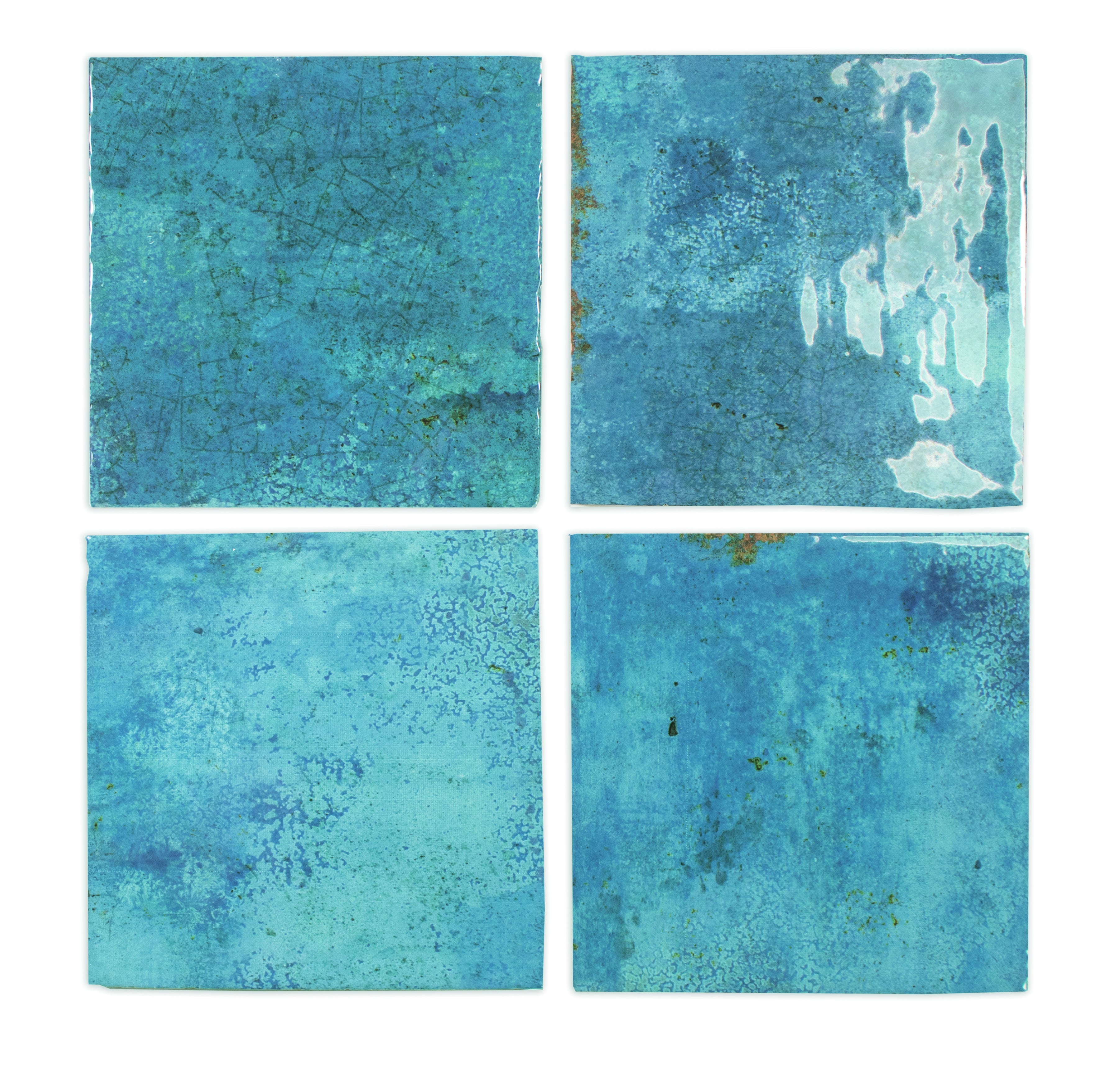 ENAMEL: Ocean Square Field Tile (5"x5"x8.5-mm | glossy)