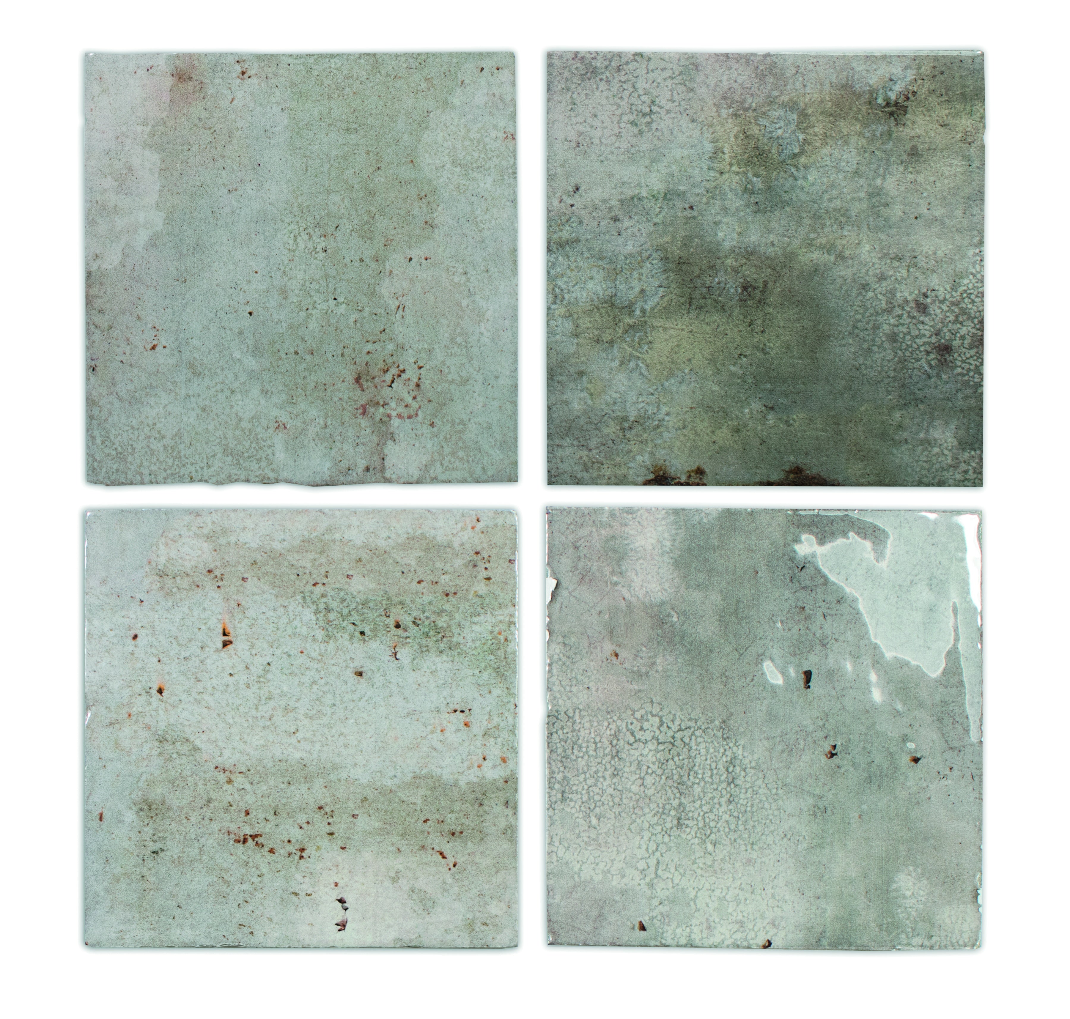 ENAMEL: Smoke Square Field Tile (5"x5"x8.5-mm | glossy)