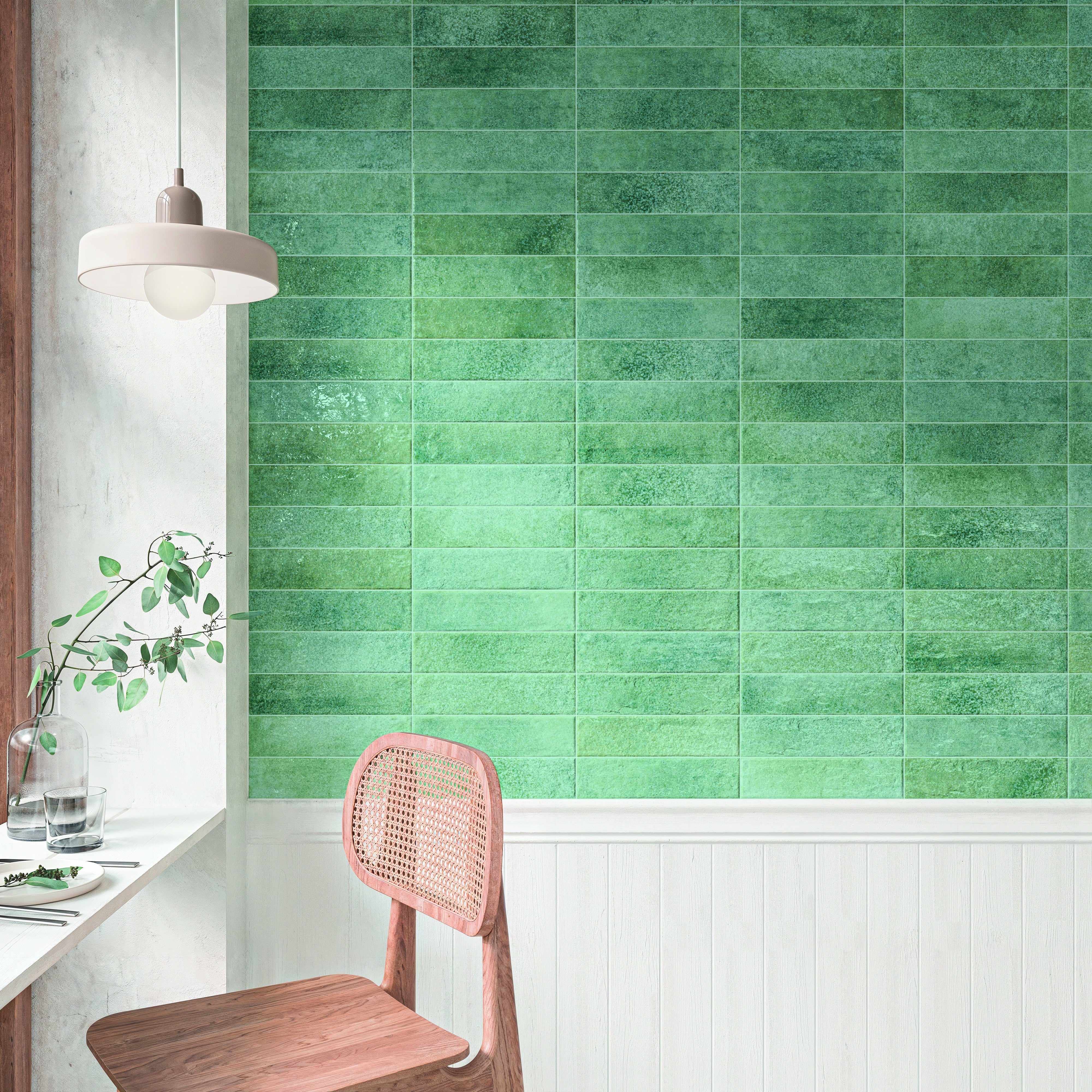 MEDITERRANEO: Isla Rectangle Field Tile (2.5"x11"x8.5-mm | glossy)