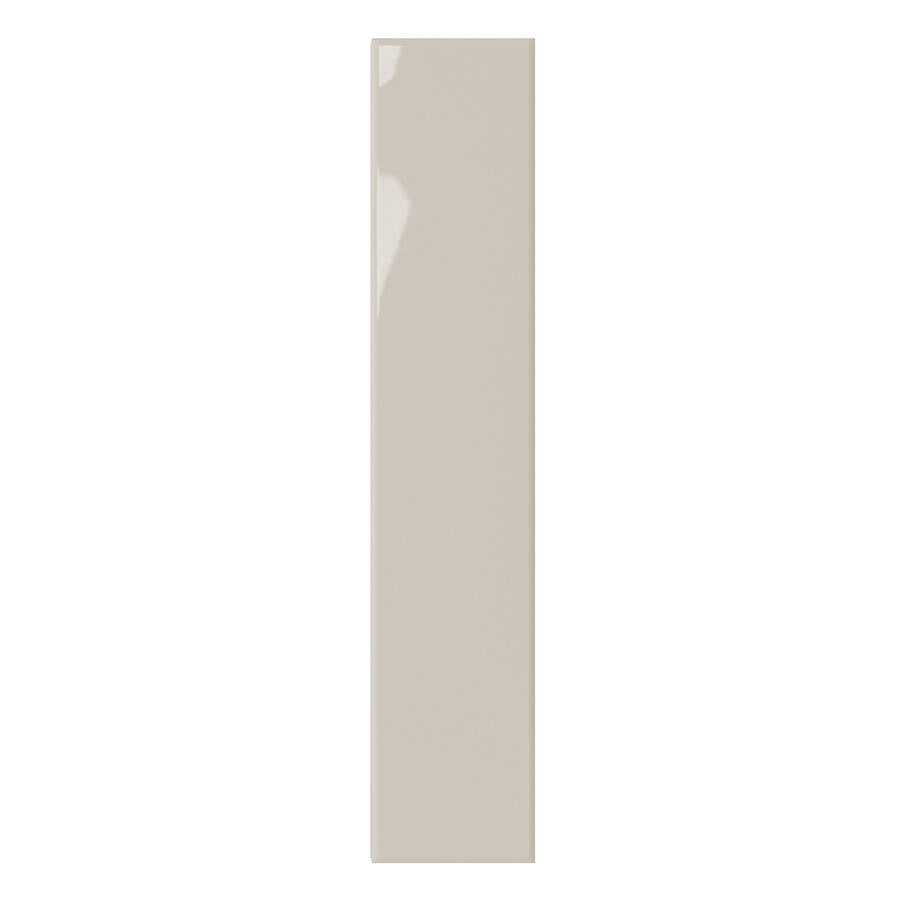 PLINTO: Greige Rectangle Field Tile (4.2"x21.3"x10-mm | glossy)
