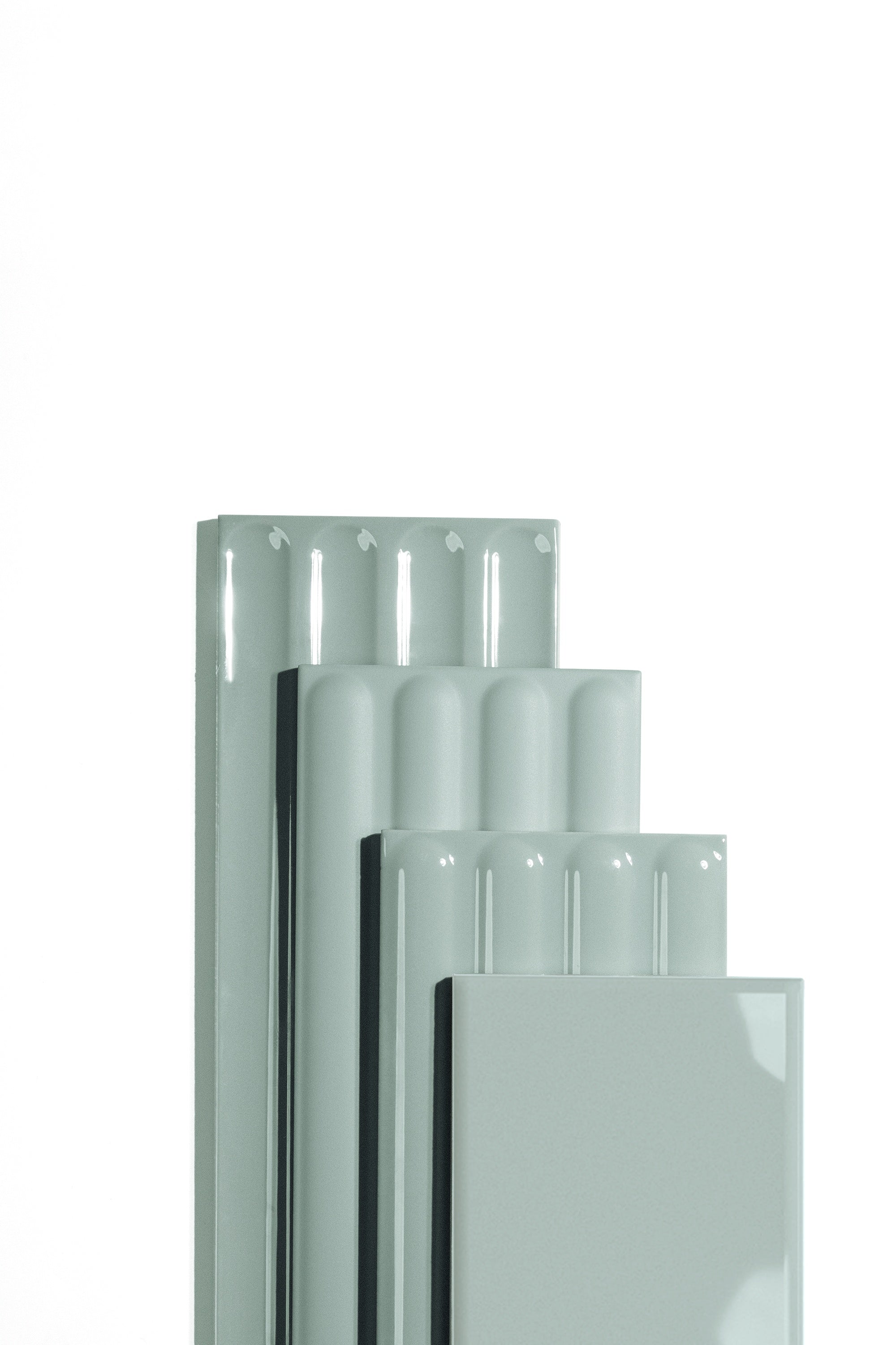 PLINTO: Grey In Field Tile (4.2"x21.3"x10-mm | matte)