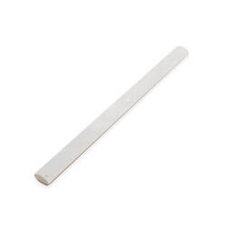 SATEN: Grey Finishing Edge Trim Tile (0.43"x5" | glossy)