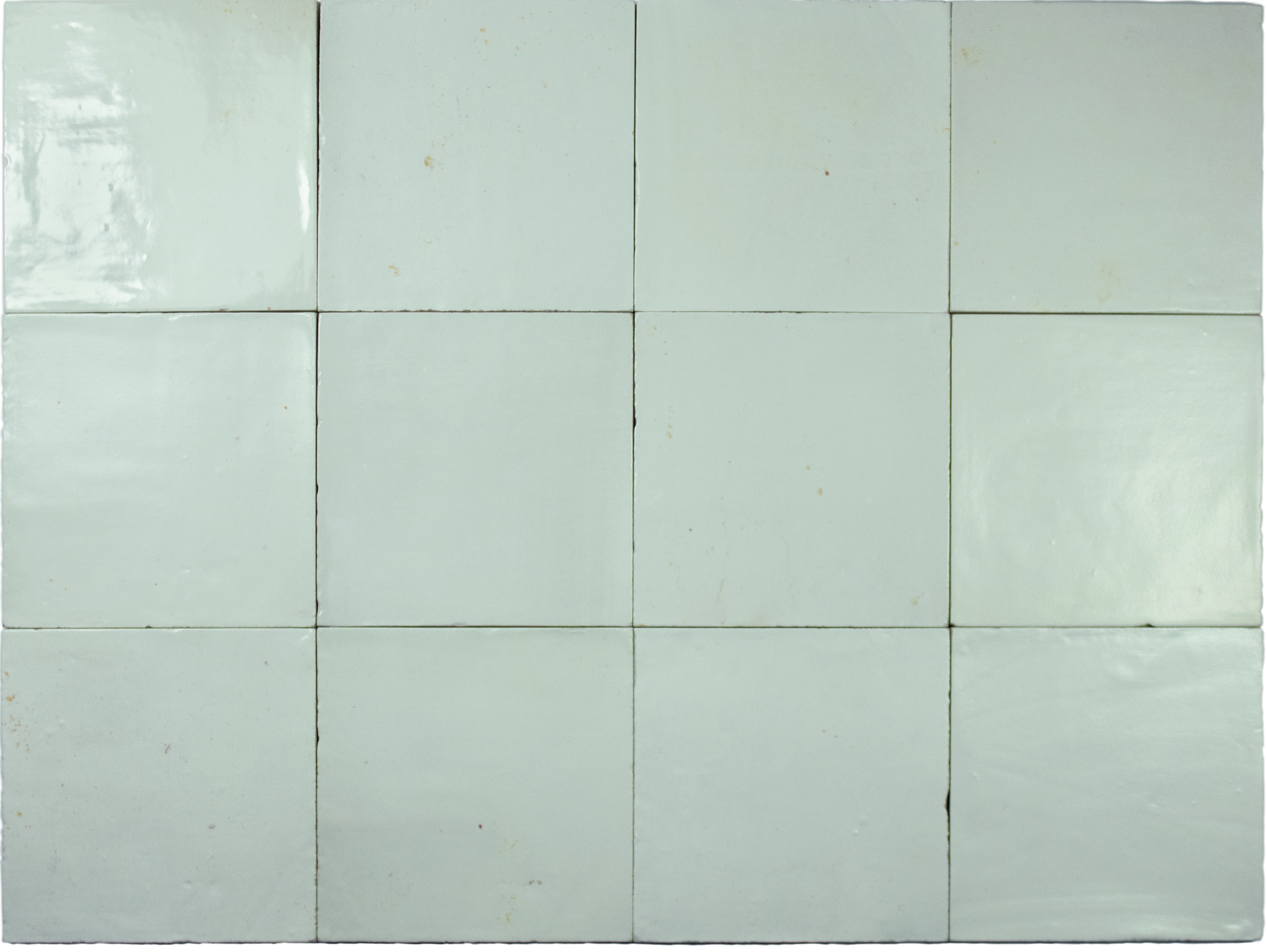 SATEN: White Finishing Edge Trim Tile (0.43"x5" | glossy)