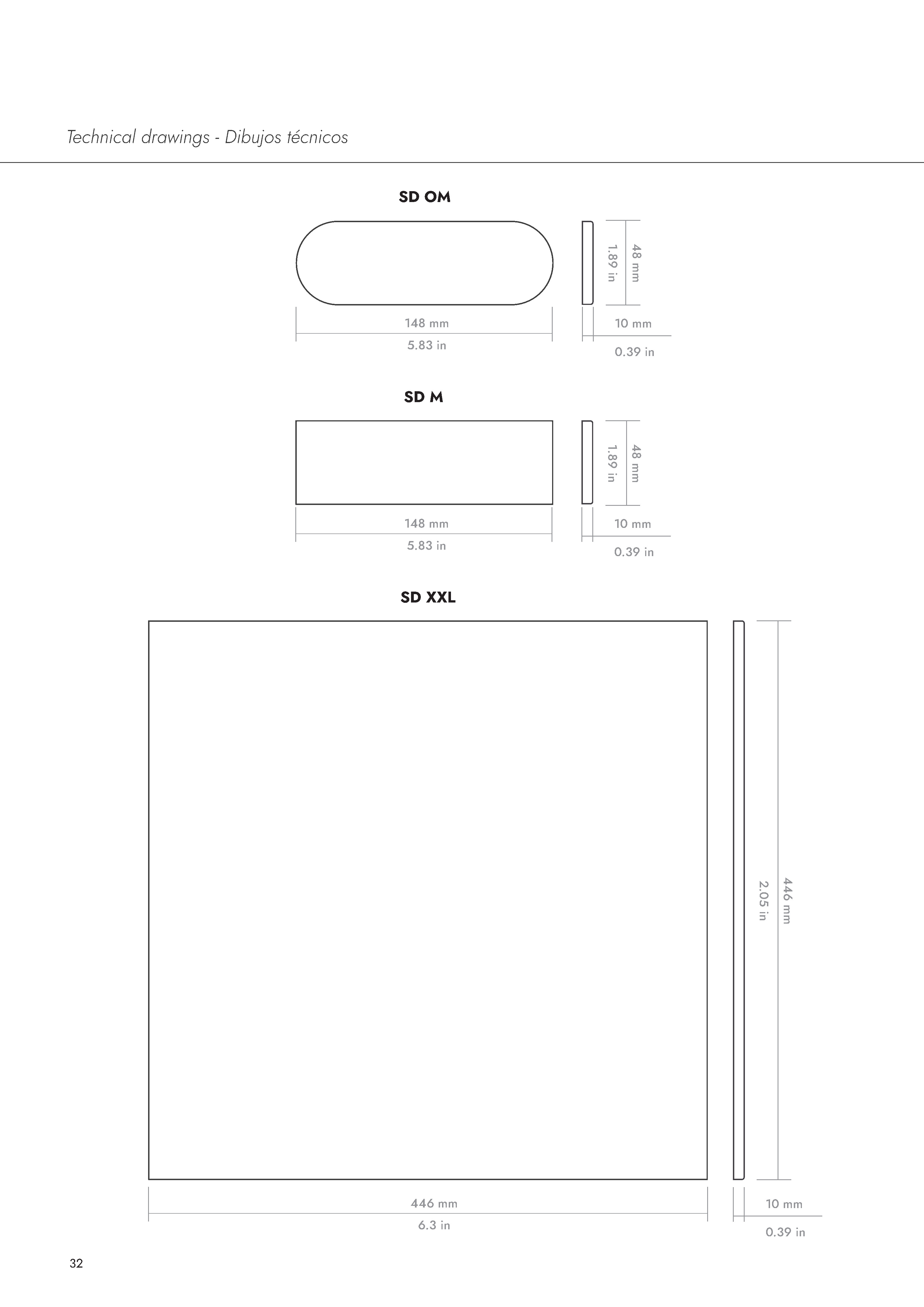 STONE DUST: Bianco Om Field Tile (2"x6"x10-mm | matte)