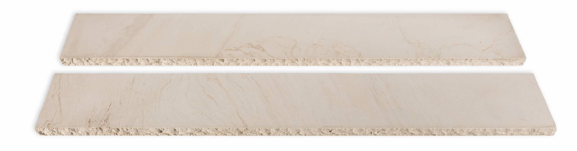 yorkshire old world flagstone signature paver tread molding 12 by 84 by 2 inch exterior applications manufactured by f and m supply distributed by surface group