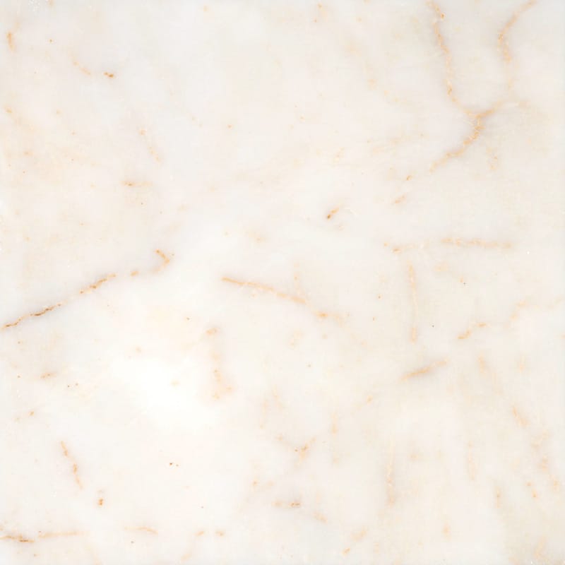 afyon sugar marble natural stone field tile square shape polished finish 12 by 12 by 3 of 8 straight edge for interior and exterior applications in shower kitchen bathroom backsplash floor and wall produced by marble systems and distributed by surface group international