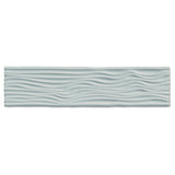 Earth Morning Sky Textured Waves Rectangle (3"x12")