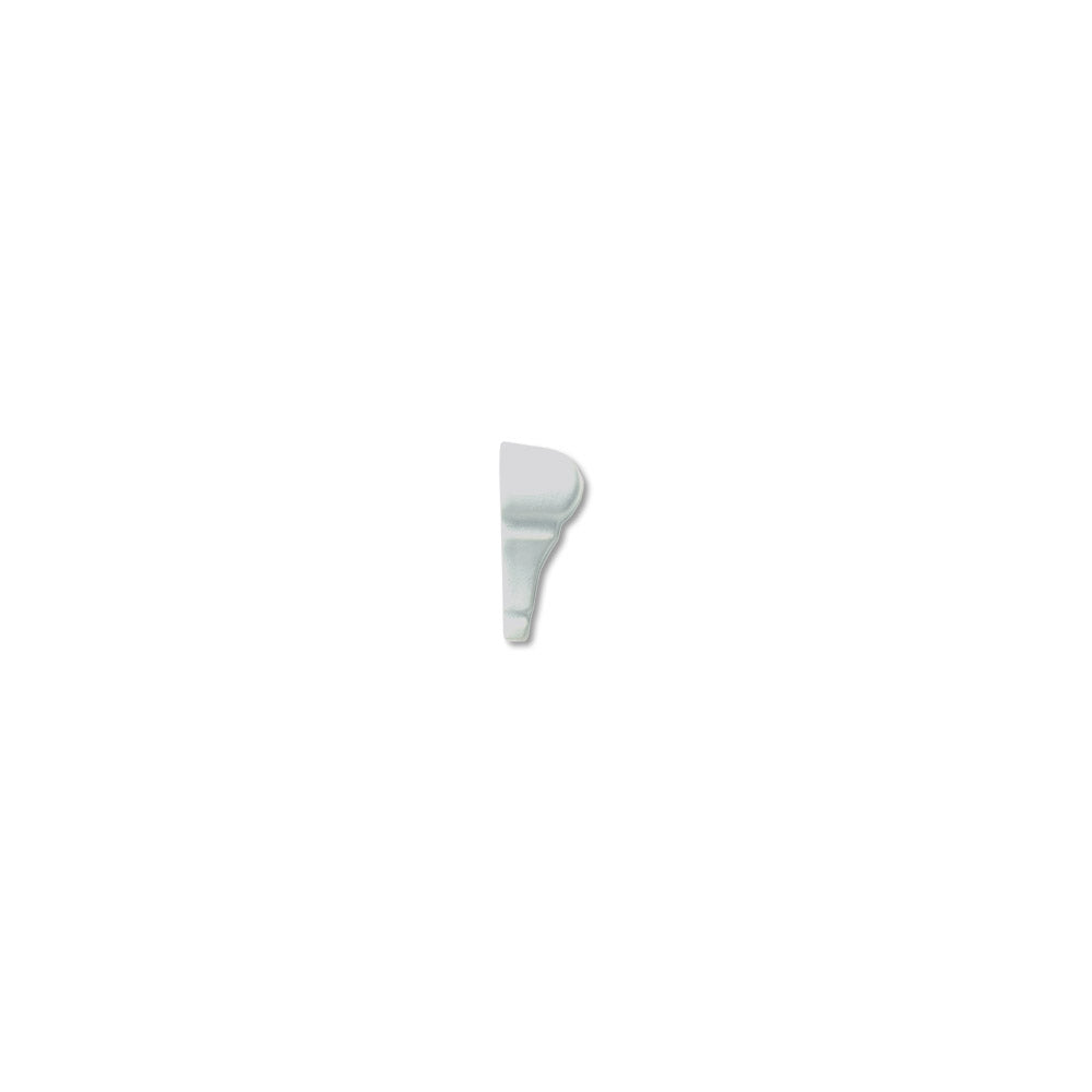 adex ceramic tile for indoor wall and or floor earth morning sky molding basic chairrail end cup semi matte matte crackle mono embossed reliefed 2_4x distributed by surface group international