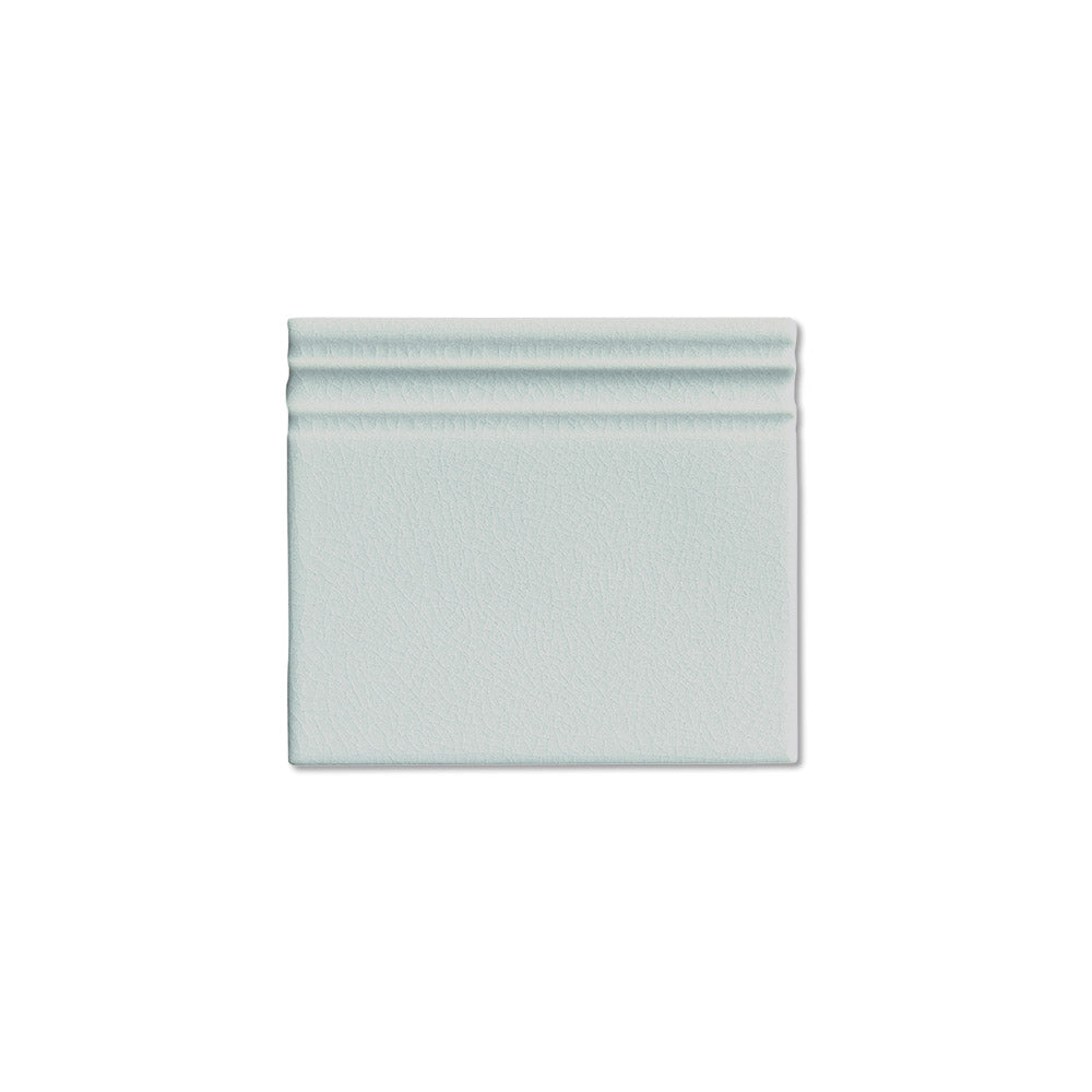 adex ceramic tile for indoor wall and or floor earth morning sky molding basic baseboard semi matte matte crackle mono embossed reliefed 5_1x6 distributed by surface group international